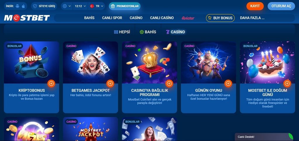 Mostbet Casino Saytı və Bukmekerin Rəsmi Saytı